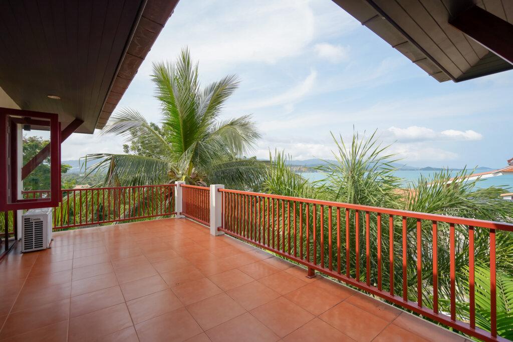 4 Bedroom Villa with Sea View in Plai Laem, Koh Samui – For Rent