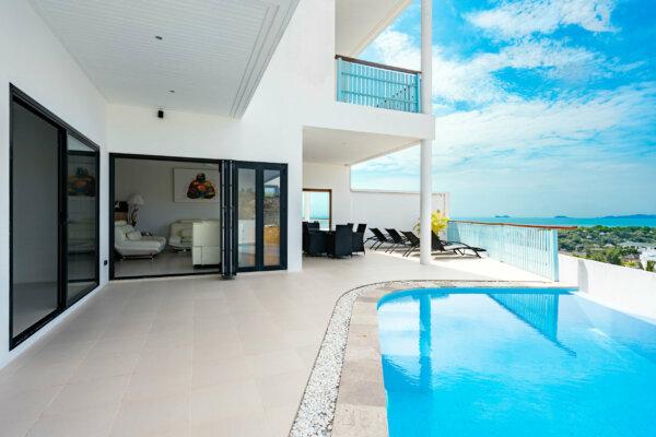 3 Bedroom Pool Villa with Sea View in Chaweng, Koh Samui – For Rent — additional photograph