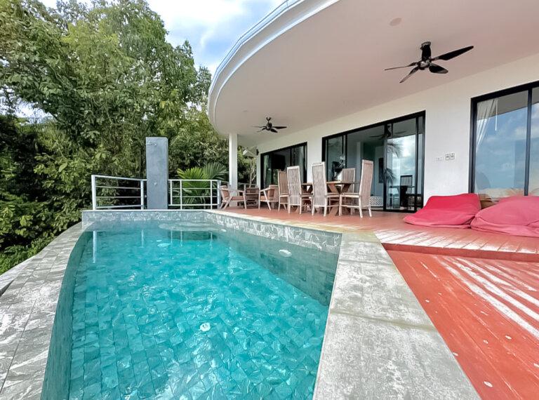 2 Bedroom Pool Villa with Sea View in Lamai, Koh Samui – For Rent — photograph 2