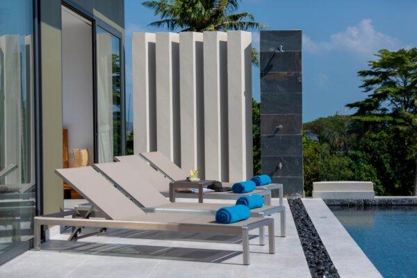 New 3 Bedroom Luxury Villa with Sea View in Chaweng Noi, Koh Samui – For Rent — additional photograph