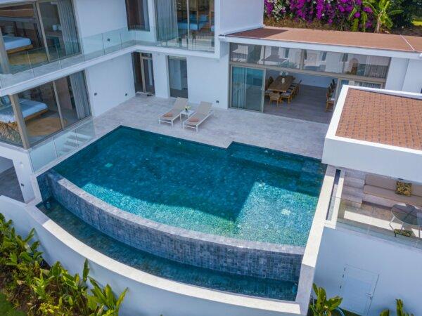 4 Bedroom Sea View Pool Villa in Choeng Mon, Koh Samui – For Rent — additional photograph