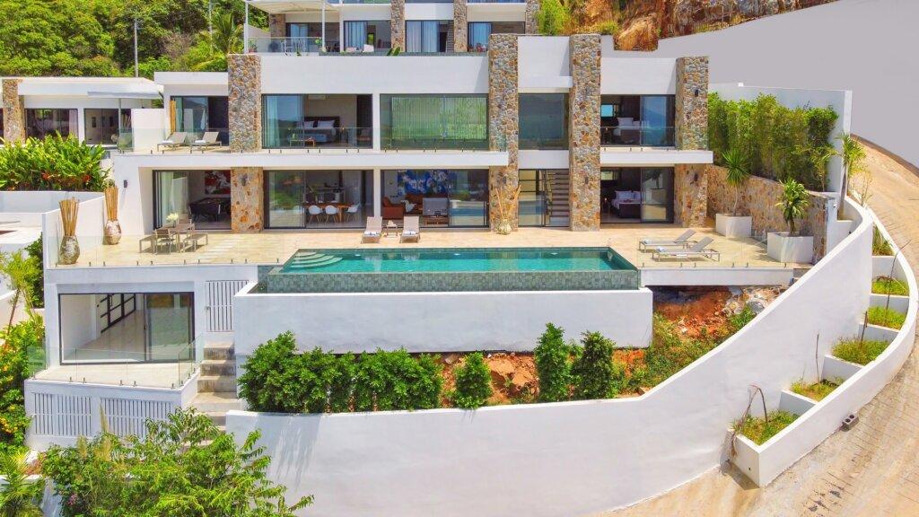 4 Bedroom Villa with Sea View in Bo Phut Hills, Koh Samui – For Rent