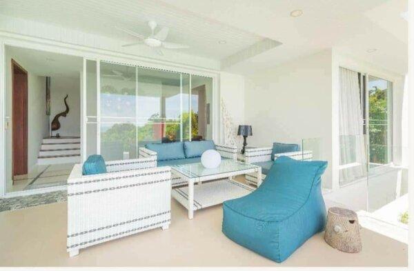 3 Bedroom Sea View Pool Villa in Choeng Mon, Koh Samui – For Rent — additional photograph