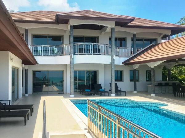5 Bedroom Sea View Pool Villa in Choeng Mon, Koh Samui – For Rent — additional photograph