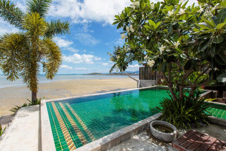 2 Bedroom Beachfront Near Big Buddha in Plai Laem, Koh Samui – For Rent — photograph 4