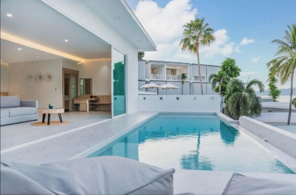 New 1 Bedroom Beachfront Villa in Bang Rak, Koh Samui – For Rent — additional photograph
