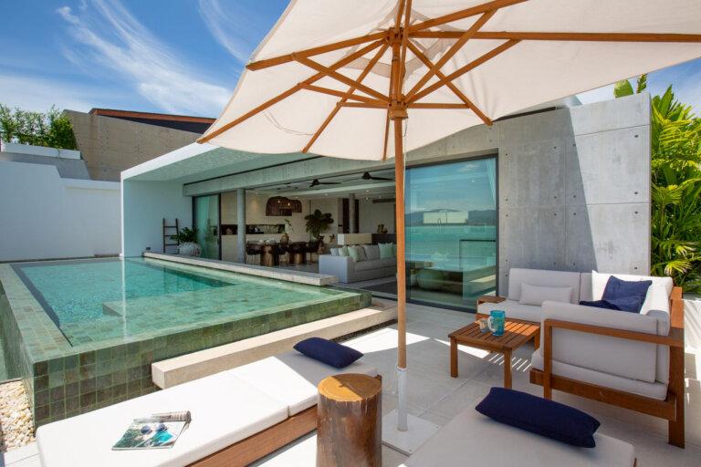 Luxury 3 Bedroom Beachfront Villa in Cheong Mon, Koh Samui – For Rent — photograph 3