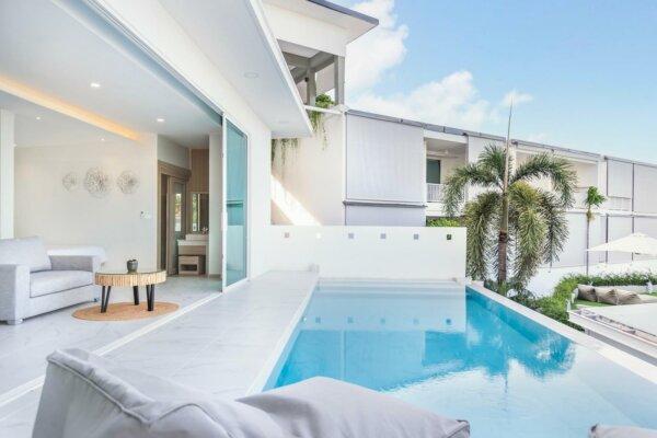 New 1 Bedroom Beachfront Villa in Bang Rak, Koh Samui – For Rent — additional photograph