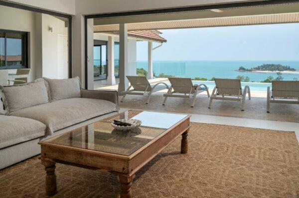 4 Bedroom Sea View Pool Villa in Choeng Mon, Koh Samui – For Rent — additional photograph