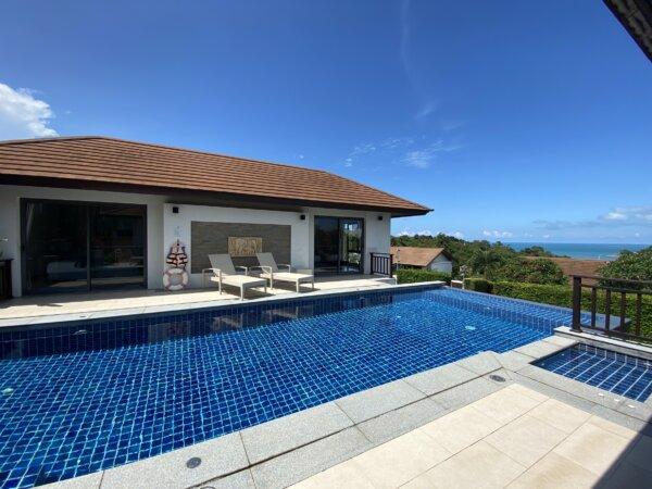 3 Bedroom Sea View Pool Villa in Choeng Mon, Koh Samui – For Rent — additional photograph