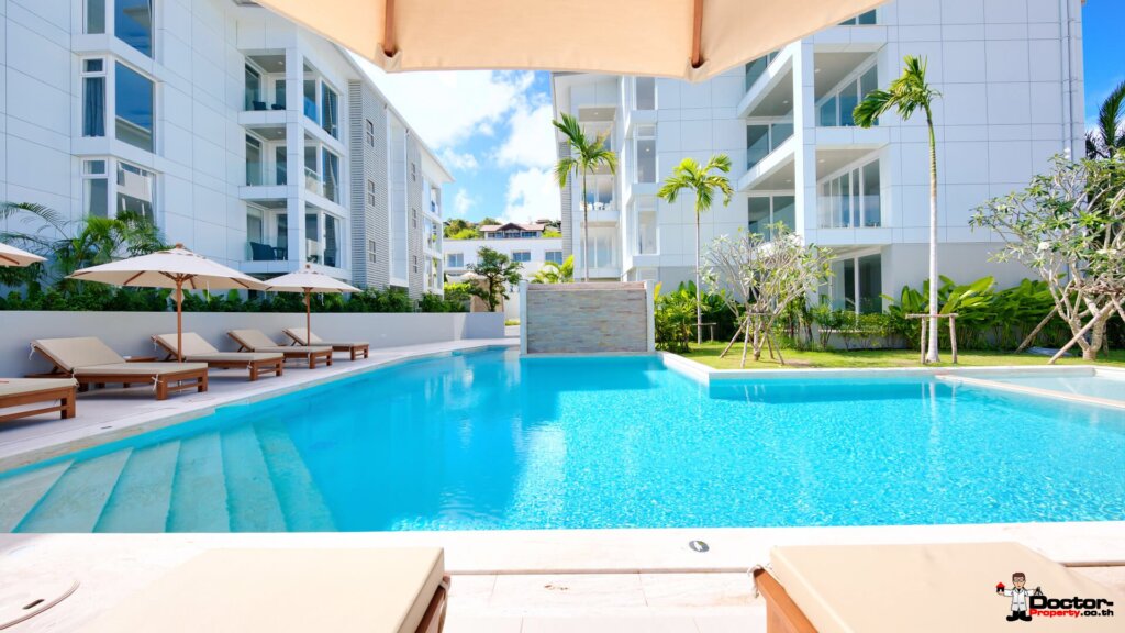 2 Bedroom Apartment on the Top Floor in Choeng Mon, Koh Samui – For Rent