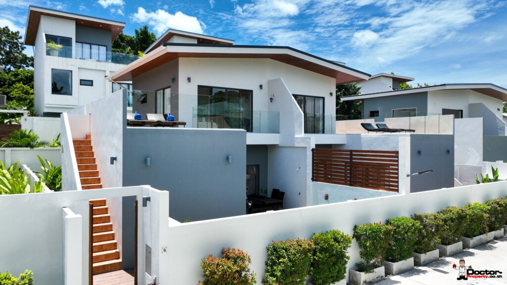 2 Bedroom Town Villa with Pool in Plai Laem, Koh Samui – For Rent