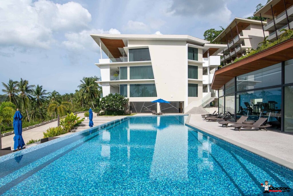 3 Bedroom Sea View Apartment in Mae Nam, Koh Samui – For Rent