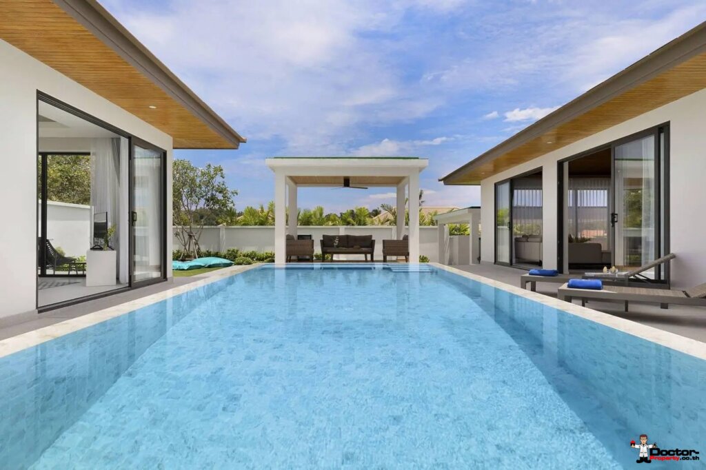 3 Bedroom Garden Villa with Pool in Choeng Mon, Koh Samui – For Rent