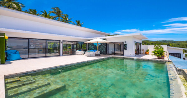 4 Bedroom Sea View Villa in Chaweng, Koh Samui – For Rent — additional photograph