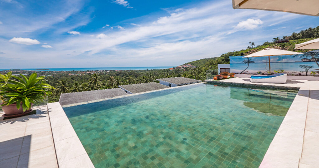 4 Bedroom Sea View Villa in Chaweng, Koh Samui – For Rent