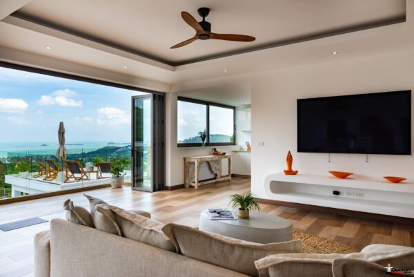 Luxury 5 Bedroom Pool Villa with Stunning Sea View in Bo Phut, Koh Samui – For Rent — additional photograph