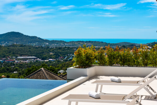 Luxury 3 Bedroom Pool Villa with Sea View in Bo Phut, Koh Samui – For Rent — additional photograph
