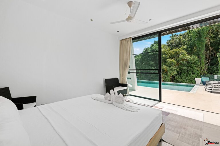 5 Bedroom Pool Villa with Partial Sea View in Lamai, Koh Samui – For Rent — photograph 5