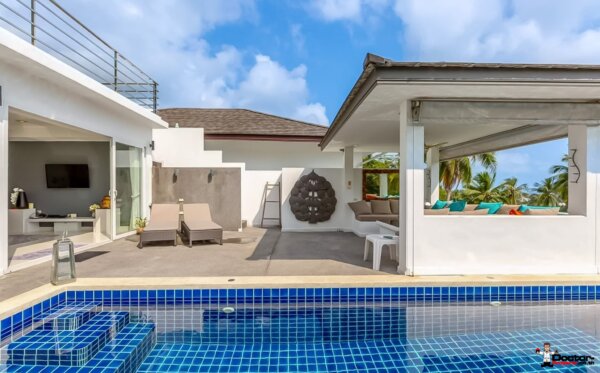3 Bedroom Pool Villa with Sea View in Chaweng, Koh Samui – For Rent — additional photograph