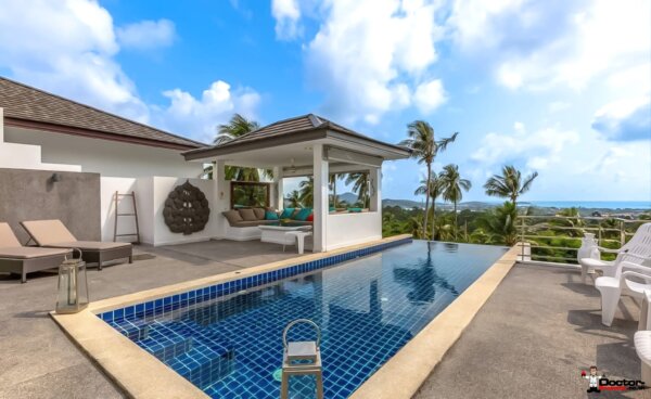 3 Bedroom Pool Villa with Sea View in Chaweng, Koh Samui – For Rent — additional photograph