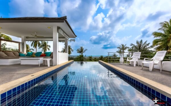 3 Bedroom Pool Villa with Sea View in Chaweng, Koh Samui – For Rent — additional photograph