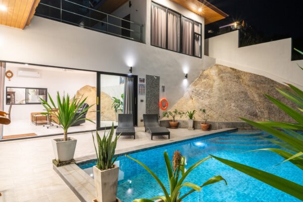 3 Bedroom Sea View Villa in Lamai, Koh Samui – For Rent — additional photograph
