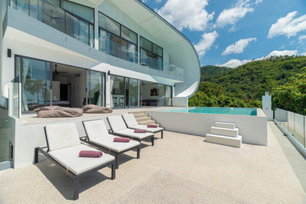 Luxury 4 Bedroom Sea View Villa in Lamai, Koh Samui – For Rent — additional photograph