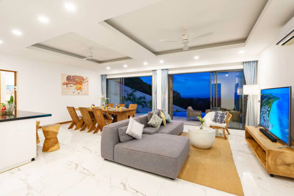 3 Bedroom Pool Villa with Sea View in Bo Phut, Koh Samui – For Rent — additional photograph