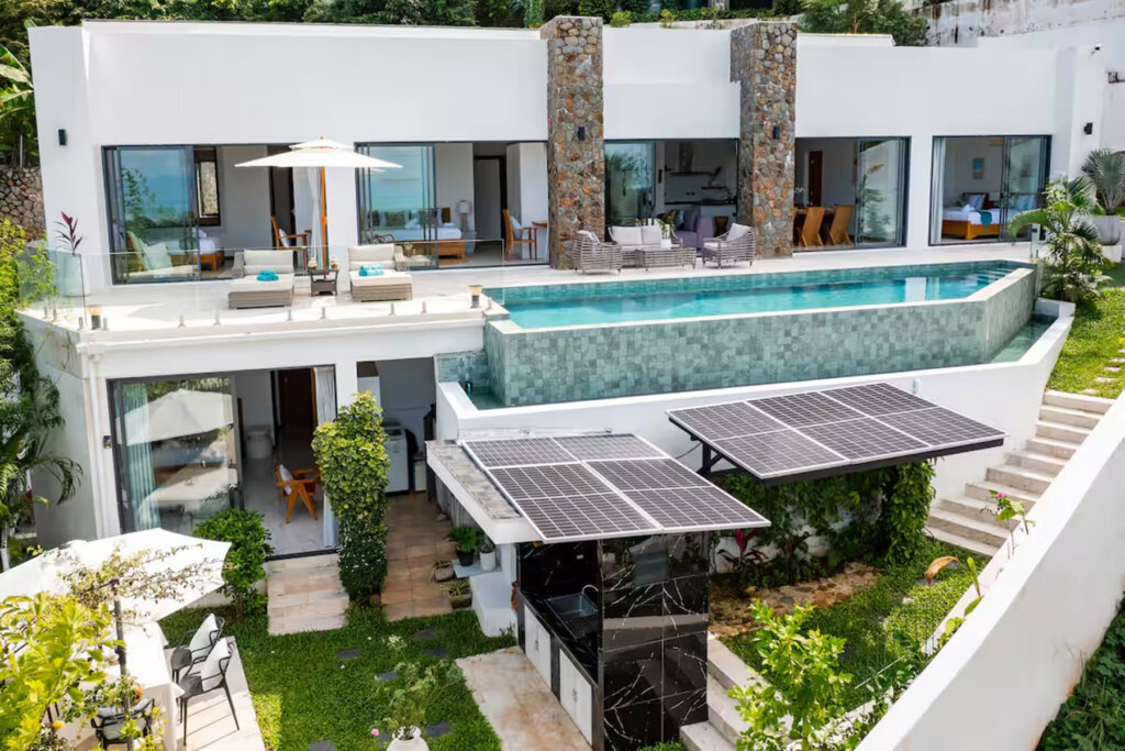 3 Bedroom Pool Villa with Sea View in Bo Phut, Koh Samui – For Rent