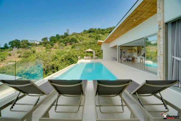 Tropical 3 Bedroom Pool Villa with Sea View in Bo Phut, Koh Samui – For Rent — additional photograph