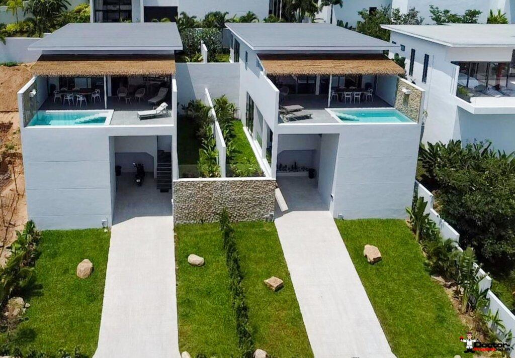 Modern 3 Bedroom Pool Villa with Sea View in Bo Phut, Koh Samui – For Rent