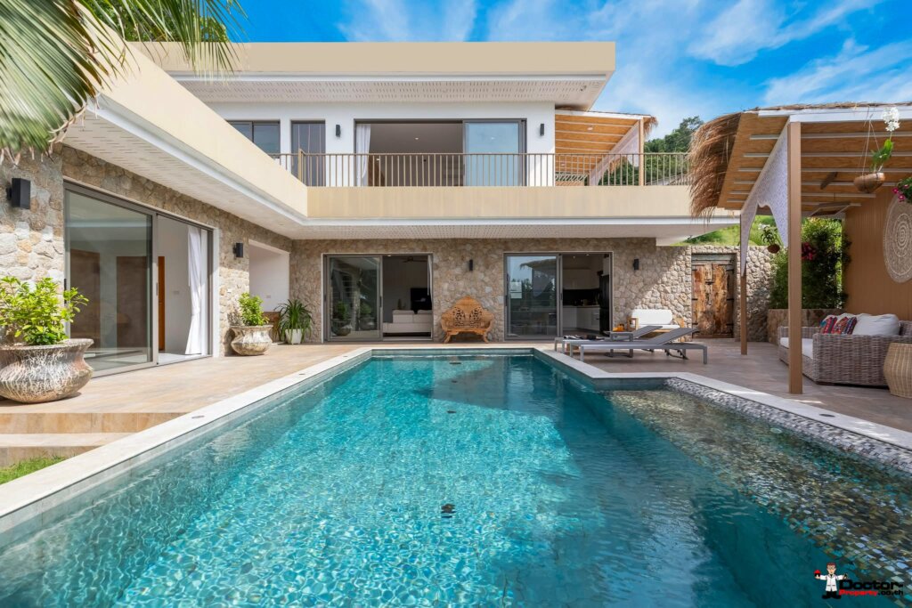 Tropical 3 Bedroom Pool Villa in Mae Nam, Koh Samui – For Rent