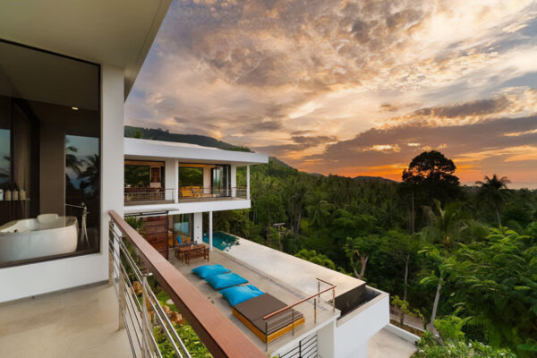 4 Bedroom Pool Villa with Sea View in Bang Por, Koh Samui – For Rent — additional photograph