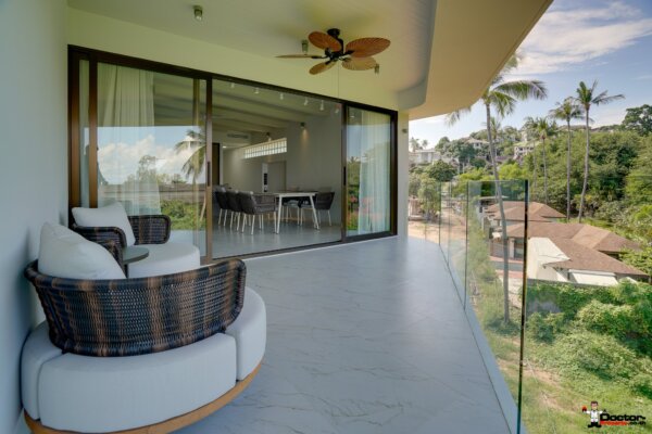 Luxury 1 Bedroom Apartment with Partial Sea View in Choeng Mon, Koh Samui – For Rent — additional photograph