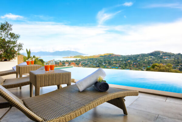 Luxury 4 Bedroom Pool Villa with Sea View in Plai Laem, Koh Samui – For Rent — additional photograph