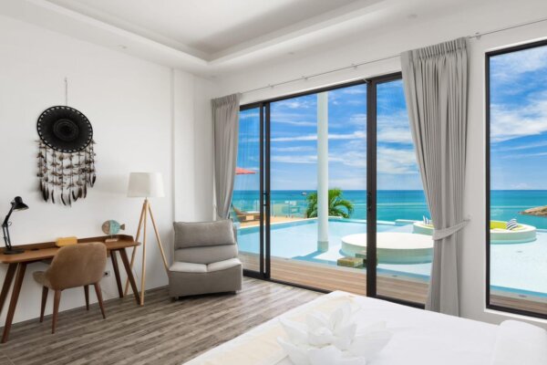 5 Bedroom Pool Villa with Sea View in Plai Laem, Koh Samui – For Rent — additional photograph