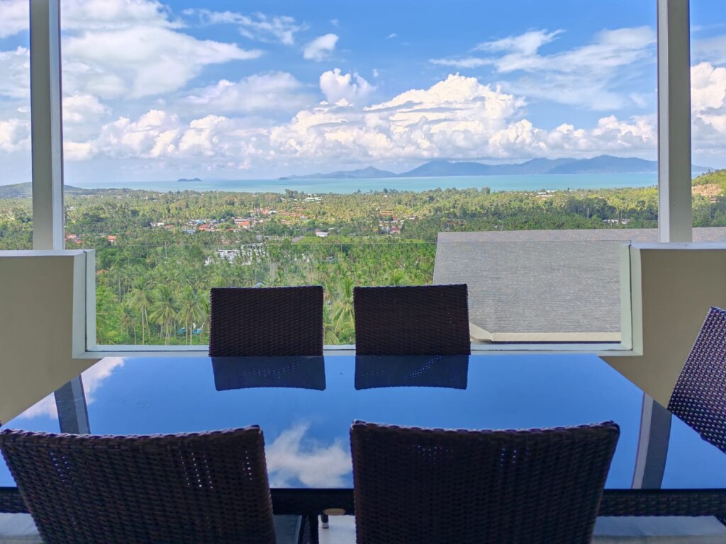 3 Bedroom Sea View Apartment in Mae Nam, Koh Samui – For Rent