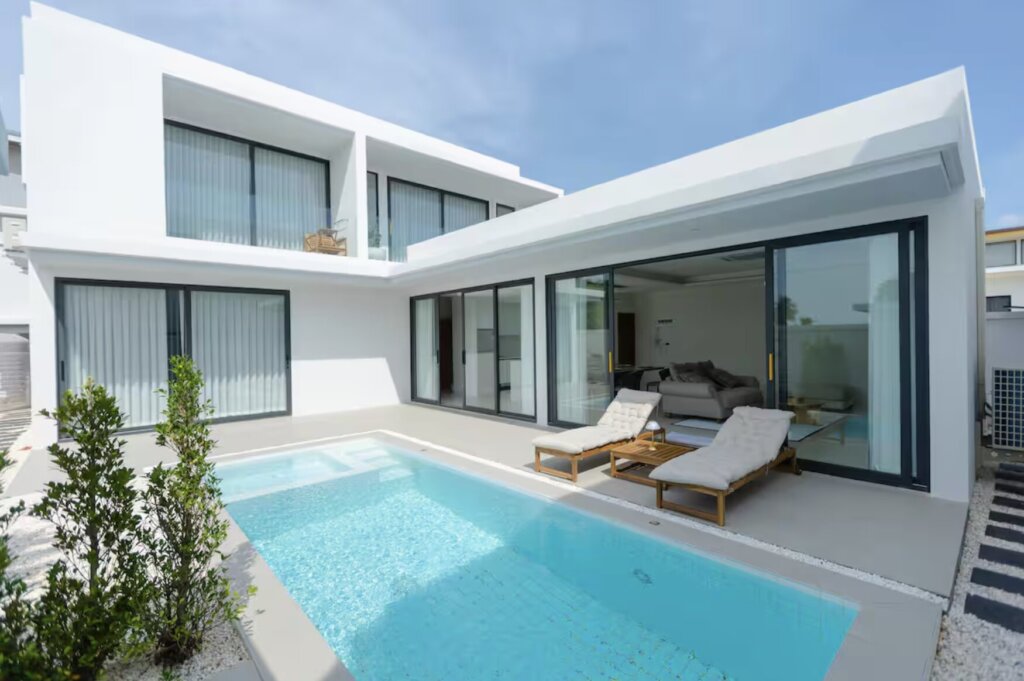New 3 Bedroom Pool Villa with Partial Sea View in Plai Laem, Koh Samui – For Rent