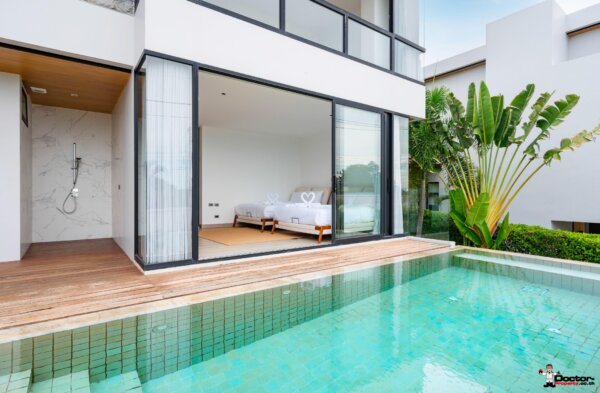 Modern 4 Bedroom Private Pool Villa with Partial Sea View in Plai Laem, Koh Samui – For Rent — additional photograph