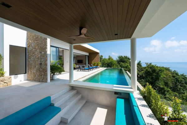 Luxury 3 Bedroom Sea View Pool Villa in Chaweng Noi, Koh Samui – For Rent — additional photograph